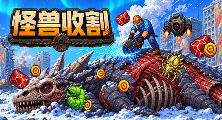 巨兽收割 Kaiju Harvest Build.24910166 容量741MB 简体中文） -下载-游戏本体-绿色免安装-解压即玩~